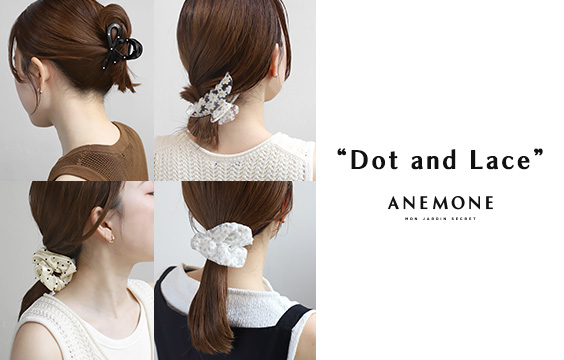 アクセサリー anemone ステーションチェーンネックレス[WISH]（ネックレス）｜ANEMONE