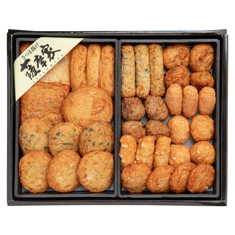 送料込】定番とおつまみさつま揚げ詰合せ(13種37枚入) No.50 薩摩家